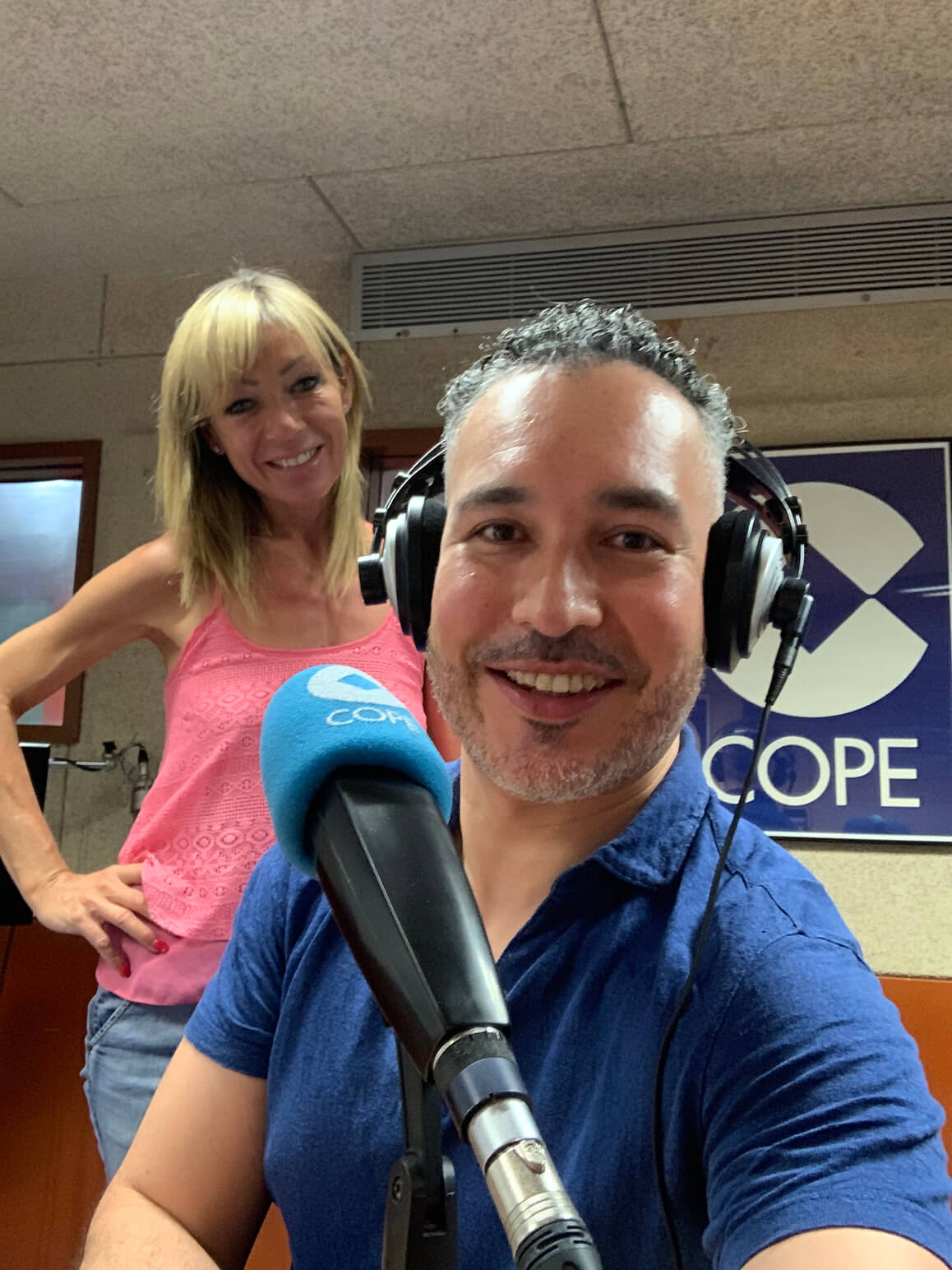 Jornada de radio en Radio Cope